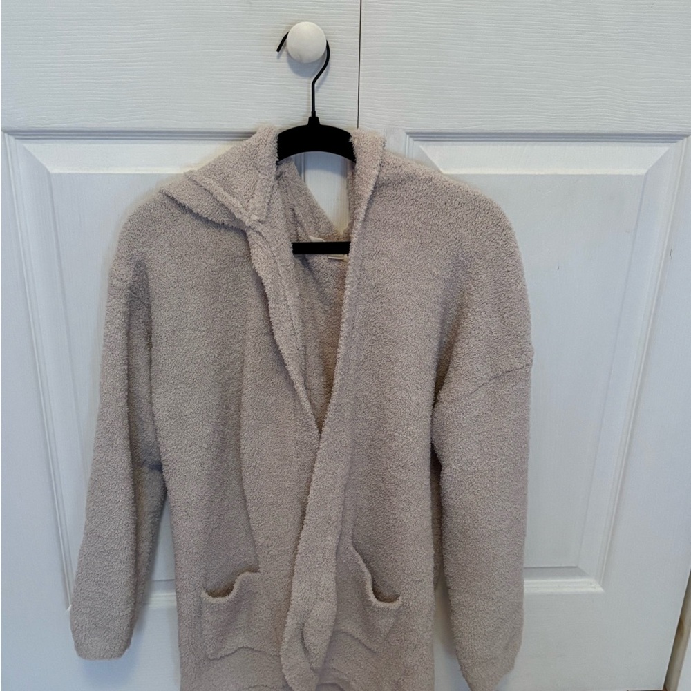 Cozy Kids Hooded Jacket in Cream